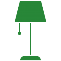 lamp-dark-green